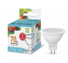 Лампа светодиодная LED-JCDR-standard 7.5Вт 230В GU5.3 4000К 675Лм  4690612001456  ASD