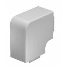 Крышка плоского угла кабельного канала WDKH 60x90 мм (ABS-пластик,светло-серый) (WDKH-F60090LGR)  6176048  OBO Bettermann