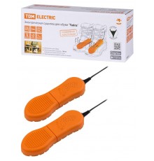 Электрическая сушилка для обуви "Тайга", 12 Вт, раздвижная, провод 140 см,  SQ2502-0007  TDM