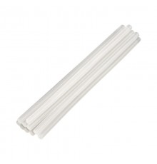 Клеевые стержни , 7 мм, 200 мм, прозрачные, 10 шт., хедер  09-1103  REXANT