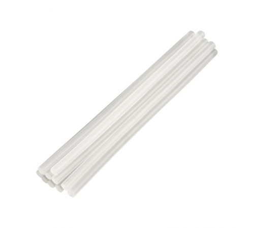 Клеевые стержни , 7 мм, 200 мм, прозрачные, 10 шт., хедер  09-1103  REXANT