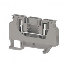 Клеммник измерительный с 2-мя тест.разъемами, 6мм.кв., (серый) WGO D6/NM0.0.0.3.09619  309619  Klemsan