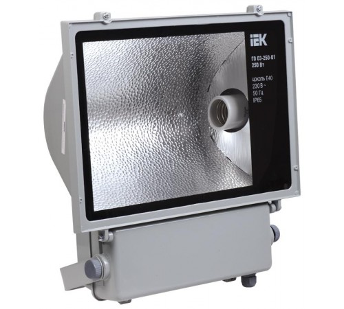 Прожектор металлогалогенный ГО03-250-01 250Вт E40 симметричный IP65 + ТТУ   LPHO03-250-01-D4-1-K02  IEK