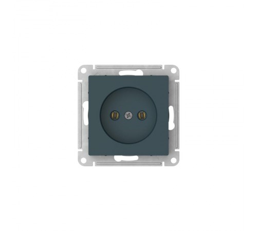 AtlasDesign Изумруд Розетка без заземления без шторок, 16А, механизм, быстрозажимные клеммы  ATN000841S  SE
