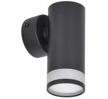 Светильник под лампу 4008 настенный GU10 черный  LT-UBB0-4008-GU10-1-K02  IEK