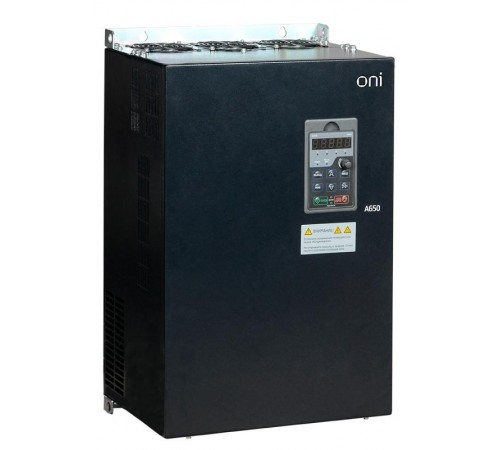 Преобразователь частоты A650 380В 3Ф 37kW 75А ONI  A650-33E37T  ONI