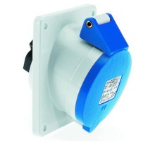 Розетка встраиваемая наклонная 16А,3р(2P+E) 230в 6h IP44 1217 I 1217-Bals I Bals