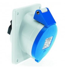 Розетка встраиваемая наклонная 16А,3р(2P+E) 230в 6h IP44 1217 I 1217-Bals I Bals