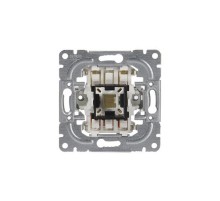 Механизм 1-клавишной кнопки, 1-полюсный, 16А/250В, (схема 1) 2 дополнительные клеммы  1461.21   2TKA000227G1  ABB