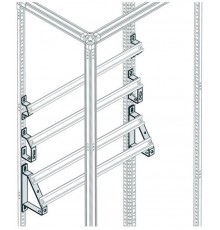 Держатель угловой на 1 ряд клеммников (10шт)  EV2110  ABB