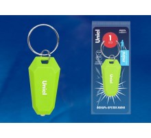 Фонарь-брелок Стандарт S-KL021-T GREEN   1LED. 2*CR1220 н/к. Пластик. Зеленый  UL-00004095  Uniel