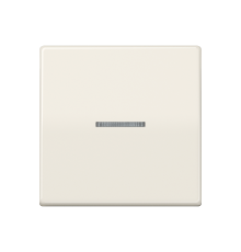 Клавиша для балансирного выключателя с окошком для подсветки; термопласт; слоновая кость  AS591KO5BFS  Jung