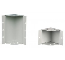 Комплект уголков WZ-1982-08-02-161 для цоколя, высотой 100 мм, без ножек, цвет черный (RAL 9005) (4шт.)  246049  Zpas