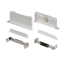 Заглушка S2-LINIA94-F Silver (ARL, Пластик)  021185    Arlight