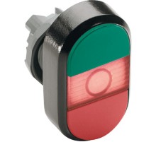 Кнопка двойная START/STOP с красной линзой тип MPD4-11R  1SFA611133R1101  ABB