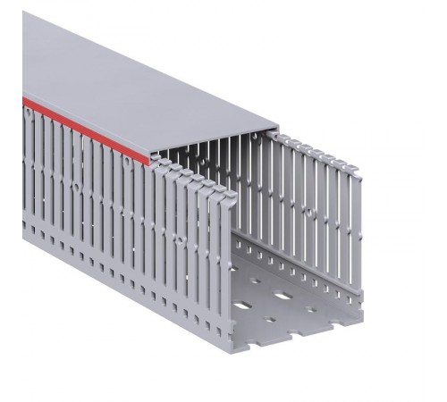 Короб перфорированный, серый RL6 80x80  01129RL  DKC