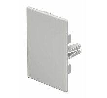 Торцевая заглушка кабельного канала WDK 60x90 мм (ПВХ,светло-серый) (WDK HE60090LGR)  6183816  OBO Bettermann