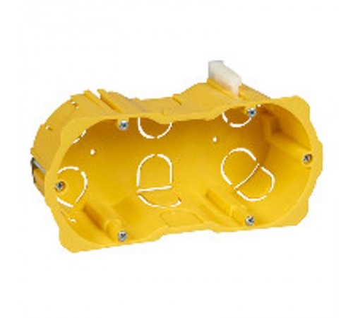 Коробка установочная 74х151х51 двухместная (для полых стен)  KM-251  SE