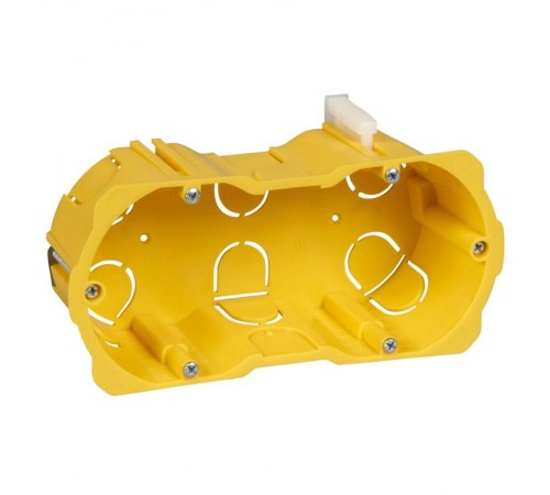 Коробка установочная 74х151х51 двухместная (для полых стен)  KM-251  SE