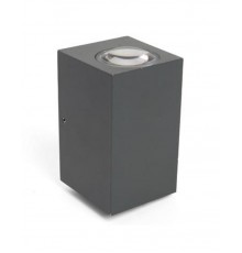 Светильник уличный светодиодный, 2*5W, 800Lm, 4000K, серый DH055  48488  FERON