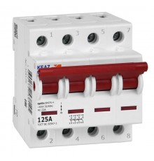 Выключатель нагрузки модульный OptiDin BM63PL-4125-УХЛ3 (BM63PL)  328179  КЭАЗ