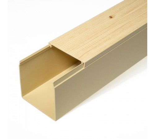 Кабель-канал сосна 2-й замок в п/э 60х60 (12 м/уп)  PR03.0188  Промрукав