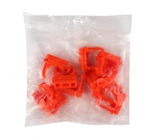 Крепеж-клипса оранжевая d20мм (10шт.) Plast EKF PROxima  derj-z-20o  EKF