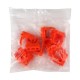Крепеж-клипса оранжевая d20мм (10шт.) Plast EKF PROxima  derj-z-20o  EKF