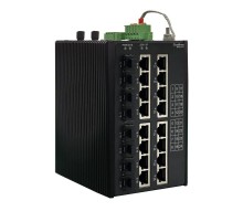 Управляемый промышленный коммутатор Ethernet L3, 16x10/100/1000BaseT, 8x100/1000/2500BaseX SFP  NSETM324T16X08A  SE