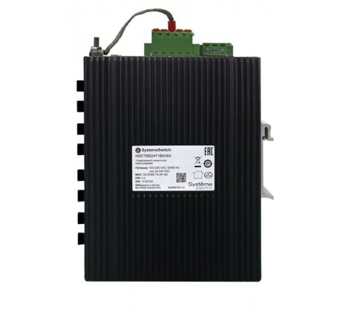 Управляемый промышленный коммутатор Ethernet L3, 16x10/100/1000BaseT, 8x100/1000/2500BaseX SFP  NSETM324T16X08A  SE