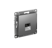 AtlasDesign Сталь Розетка компьютерная RJ45, кат. 6A, механизм  ATN000986  SE