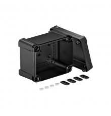Распределительная коробка X10C, IP 67, 191х151х126 мм, черная, сплошная стенка  2005606  OBO Bettermann