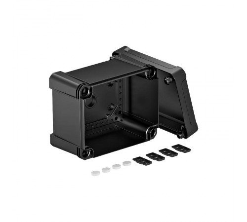 Распределительная коробка X10C, IP 67, 191х151х126 мм, черная, сплошная стенка  2005606  OBO Bettermann