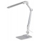 Cветильник настольный  NLED-497-12W-S светодиодный на струбцине и с основанием серебро  Б0052772  ЭРА