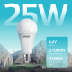 Лампа светодиодная LED 25Вт E27 220В 4100К А67 Elementary  73225  Gauss