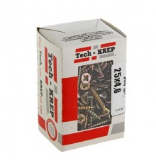 Саморезы универсальные 25х4,0 мм (200 шт) желтые - коробка с окном ( 0,281 кг)  102242  Tech-KREP