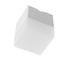 Светильник стыкующий квадрат для линейной системы 3W 300Lm 4000K, пластик, белый 50*50*55мм AL4021  41686  FERON