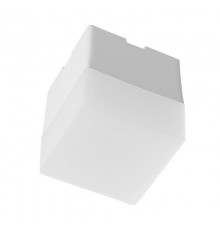 Светильник стыкующий квадрат для линейной системы 3W 300Lm 4000K, пластик, белый 50*50*55мм AL4021  41686  FERON