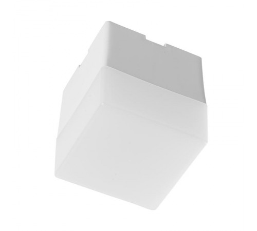 Светильник стыкующий квадрат для линейной системы 3W 300Lm 4000K, пластик, белый 50*50*55мм AL4021  41686  FERON