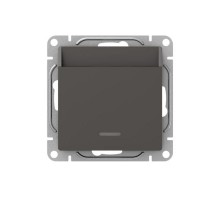 Механизм выключателя, карточный, с подсветкой, мокко Эпика  UP1-SWM-card EKF