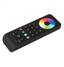 Пульт SMART-R43-RGBW Black (1 зона, 2.4G) (Arlight, IP20 Пластик, 5 лет)  031937  Arlight