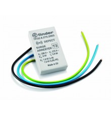 Устройство защиты от импульсных перенапряжений УЗИП тип 3 для систем светодиодного освещения; степень защиты IP20  7P3282750005  Finder