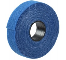 Хомут-липучка ХКл 20мм синий (5м/ролл)  UHL11-20-5M-K07  IEK