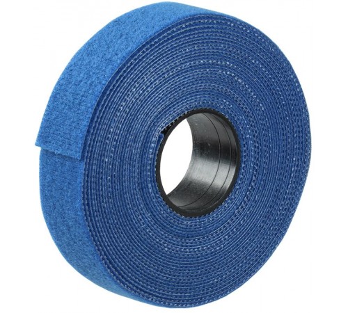 Хомут-липучка ХКл 20мм синий (5м/ролл)  UHL11-20-5M-K07  IEK