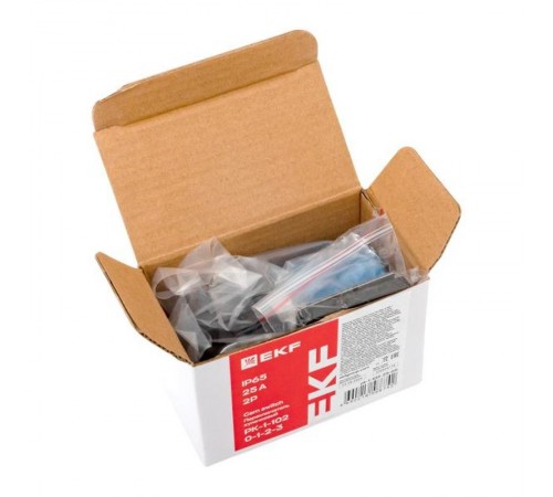 Переключатель кулачковый ПК-1-103 25А 3P "0-1-2-3" IP65  pk-1-103-25-65  EKF