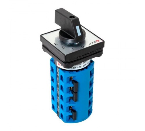 Переключатель кулачковый ПК-1-103 25А 3P "0-1-2-3" IP65  pk-1-103-25-65  EKF