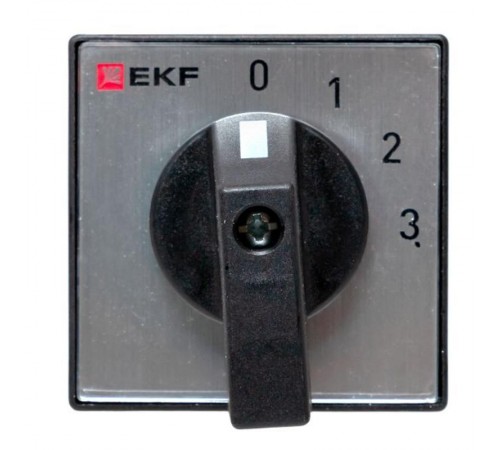Переключатель кулачковый ПК-1-103 25А 3P "0-1-2-3" IP65  pk-1-103-25-65  EKF