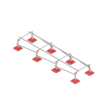 Опорная конструкция для установки оборудования TECHNORAPTOR FOOT 1000х4000  KM-TR-F-SSEI-1000-4000  КМ - профиль
