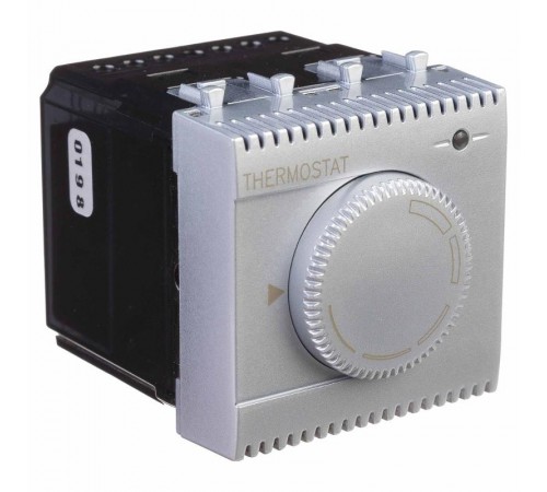 Термостат модульный для теплых полов, "Avanti", "Закаленная сталь", 2 модуля  4404162  DKC