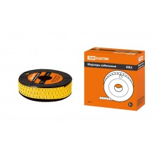 Маркер МК3 - 6мм символ "1" 350шт/ролл   SQ0511-0051  TDM